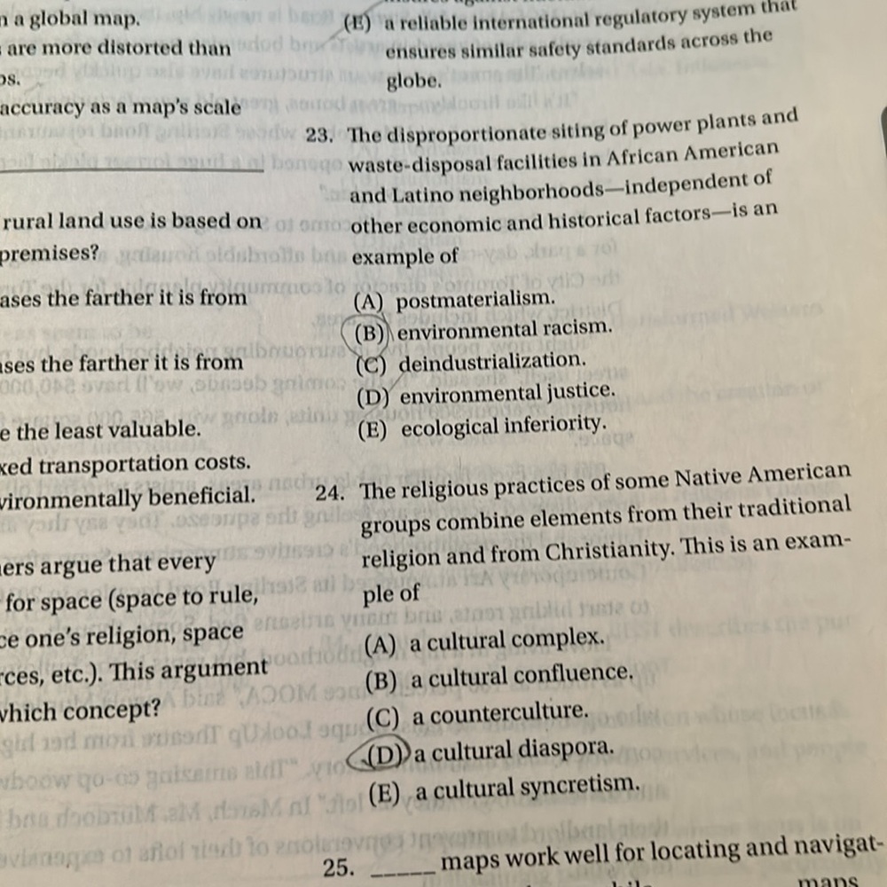 Barrons AP Human Geography Premium 2022-23 Test Prep book - Picture 2 of 4